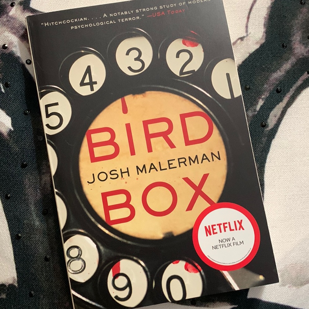 Bird Box paperback book
